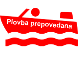 prepovedana plovnost motornih čolnov