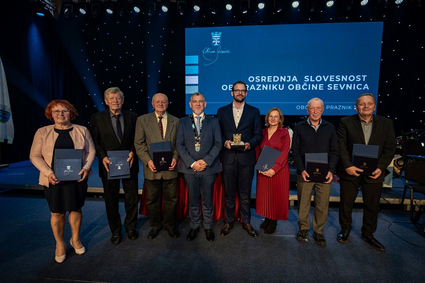 Prejemniki priznanj Občine Sevnica za leto 2025